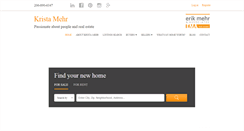 Desktop Screenshot of kristamehr.com